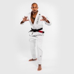 BRAND NEW White Venum Elite Light 3.0 Jiu-Jitsu UFC Premium Kimono Set Size AO