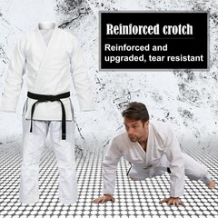 Karate Uniform Gi Set Martial Arts Training Suit + FREE Belt – Lightweight & Dur