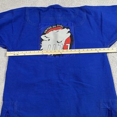 Jiu Jitsu Gi A2 Blue Training Breakpoint Grappling Martial Arts MMA Top No Belt