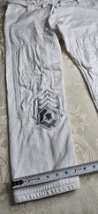 Hayabusa Pants Mens A1 White Jiu Jitsu Grappling MMA Fight