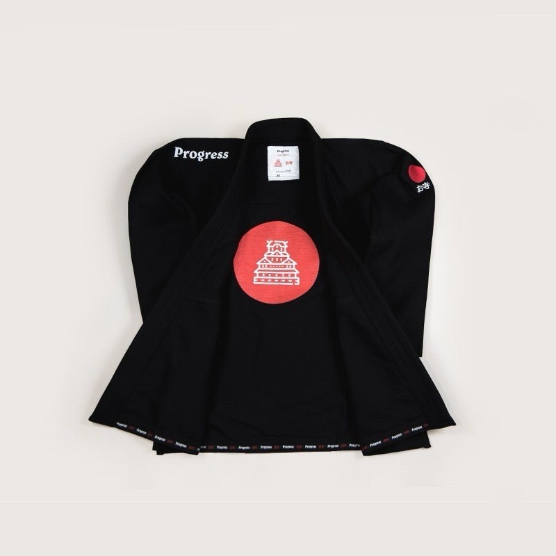 Progress Jiu Jitsu „The Temple” Kimono Black Edition BJJ Gi Size A3 New
