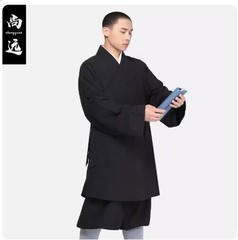Kung Fu Cotton Linen Buddhist Monk Tai Chi Shaolin Temple Set Meditation Uniform