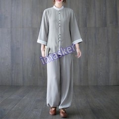 New Women’s Tai Chi Uniform Martial Arts Performance Training Clothes Tang Suits