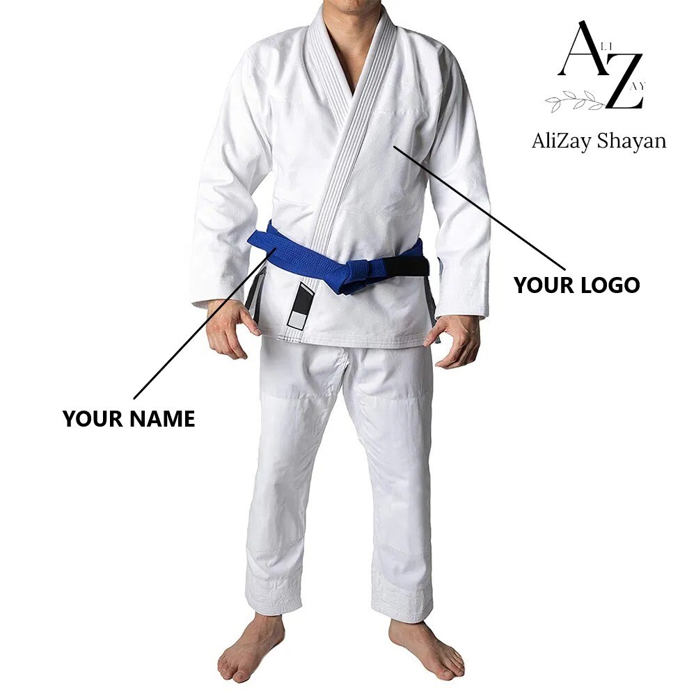 PERSONALIZED BJJ GI BRAZILIAN JIU JITSU SUIT – WITH YOUR NAME / LOGO / TEXT