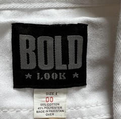 BOLD Child Karate America 3pc Uniform Size 00(5-6)