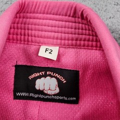Right Punch Kimono Gi Jacket Womens F2 Pink MMA Jiu Jitsu (Jacket Only) NEW