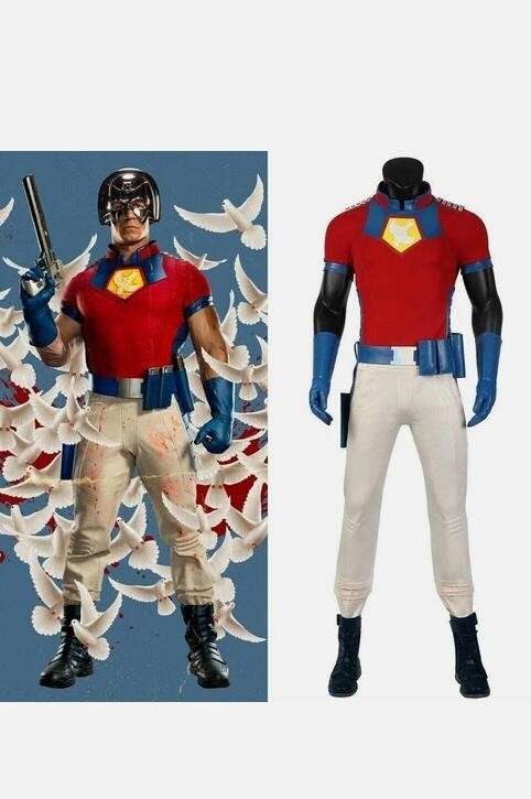 The Suicide Squad Peacemaker Costume Cosplay Suit