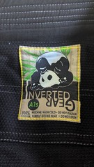 Inverted Gear BJJ Jiu-Jitsu Gi Uniform Set Jacket & Pants Black Size A1S
