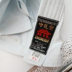 Shureido Tournament Karate Gi Men M 3.5 White TK-11 Made In Japan New Uniform