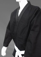 Martial Sports Single Weave Judo Uniform – Black – Free Belt – Free Shipping