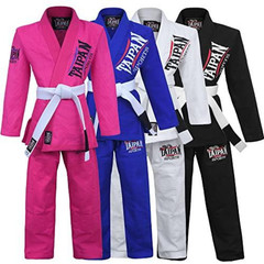 Taipan Kids Brazilian Jiu Jitsu BJJ Gi Grappling Kimono Lightweight White Belt