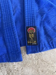Gladiator By ProForce Judo Gi Jacket Blue Heavy Cotton Uniform Top