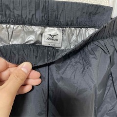 Mizuno Sauna Suit M Black Silver Hooded Weight Loss Suit Set for Boxing Japan