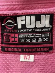 FUJI KIMONO Women Martials Arts Core Pink Premium Cotton Jacket 83977 SZ W3