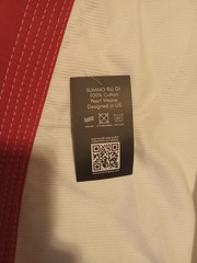 BJJ Gi Men White A2L Jacket A1H Pants | Uchiha Naruto | Great Condition