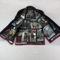 The Warriors Licensed BJJ Gi Jacket A0 Black Pearl Weave Movie Edition No Pants