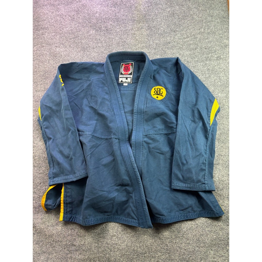 Fuji BJJ Gi Kimono Jacket Mens A5 Navy Blue SBG Straight Blast Gym MMA Top