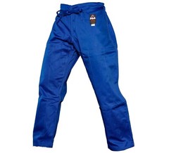 New Fuji Sports All Around Mens Brazilian Jiu Jitsu Jiu-Jitsu BJJ Blue Gi Pants