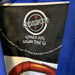 Giornogi Brazilian Competition Signature GI Guard Dog Blue Heavyweight GRAPHICS
