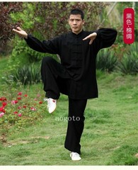 Men’s Cotton Kung Fu Tai Chi Uniform Martial Arts Wushu Taiji Wing Chun Suit