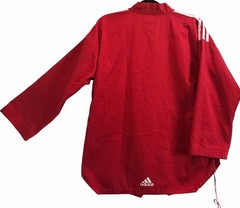 Adidas Taekwondo Korea Uniform Shirt Mens Size 3(170cm) Red