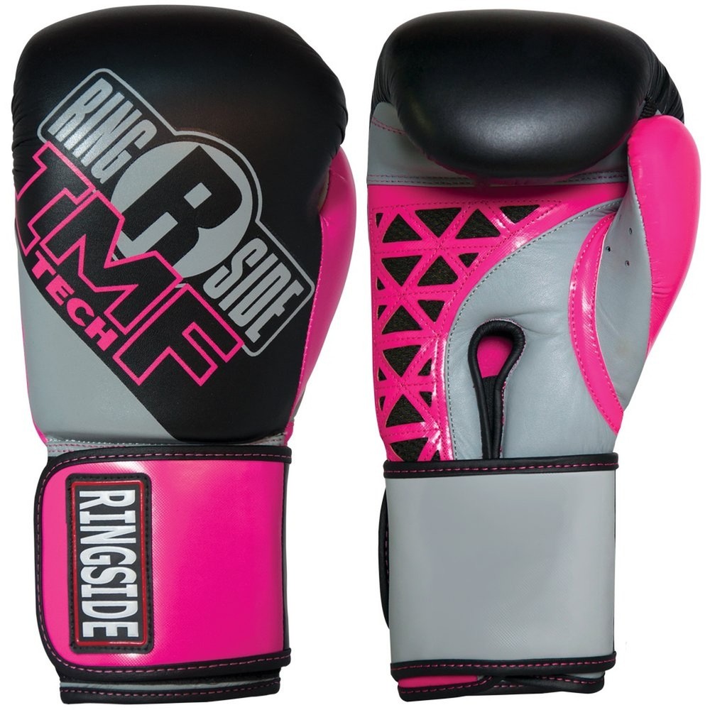 Ringside Women’s IMF Tech Boxing Training Sparring Gloves 12-Ounce Pink/Black
