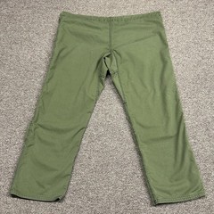 Fuji Kimono Suparaito Pants Men’s A0 Green Jiu Jitsu Gi MMA Martial Arts
