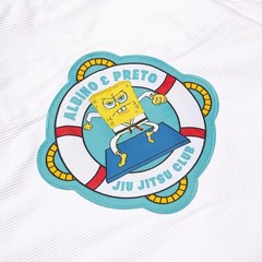 A&P Albino and Preto B73 Spongebob JiuJitsu Brazilian Uniform MMA Kimono BJJ GI