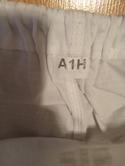 BJJ Gi Men White A2L Jacket A1H Pants | Uchiha Naruto | Great Condition