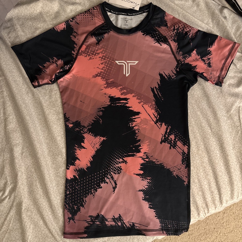 Takedown Kaos Camo Rashguard Size XS