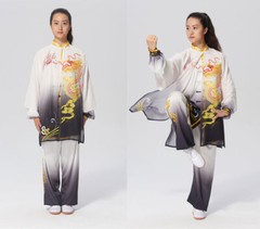 Martial Art Uniform Wushu Clothing Tai Chi Clothes Kung Fu Dress Unisex Women