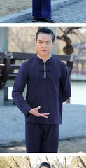 Cotton Kung Fu Tai Chi Clothing Breathable Martial Arts Clothes Taijiquan Wushu