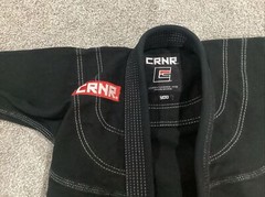 CRNR Combat Jiu Jitsu Gi Mens Size Y-00 Kimono BJJ Fighting Black With Pants