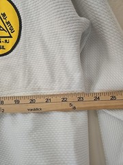 Gracie Jiu-Jitsu Fuji BJJ Gi White A3 Complete Uniform Kimono Brazil Martial Art