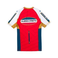 Albino and Preto BRG Comp Rash Guard SS training Short (SET) No Gi Competitor
