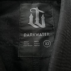 War Tribe Darkwater Jiu Jitsu Martial Arts Karate Gi Uniform Jacket Size A3