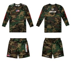 Camo Defcon X Shoyoroll Rashguard Batch #138 Violent Ls Jiu Jitsu Long Sleeve