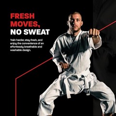 Versatile Kids & Adults Karate Gi with Reinforced Pants – Perfect for Training