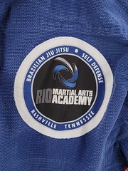 Equipe Storm Kimonds Jitsu Wrap Boys Size Y3 Blue Martial Arts 100% Cotton
