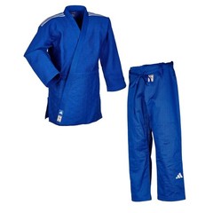 IJF Champion 3 Regular Cut with Stripes Judo Gi by Adidas (White or Blue)