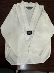 Youth martial arts outfit set. White. Youth Size 1. Taekwondo, karate.