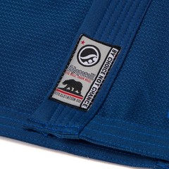 Blue Shoyoroll Azure Competitor Jiu Jitsu Gi 450 GSM ***With Bag***