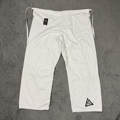 Gracie Barra Jiu-Jitsu Official Gi Set Mens Size 6/190 White BJJ Cotton Martial