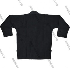 Black Brazilian jiu jitsu Gi Blank with high quality Pearl weave fabric A4 size