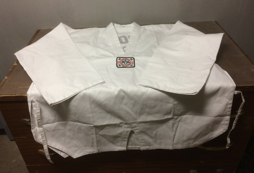 White Officially Approved Taekwondo jacket 5/180