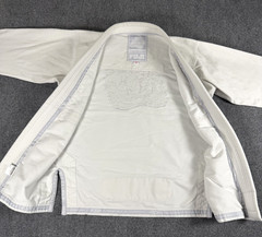 Fuji SBG Gi Top Jacket Kimono Adult Uniform W1 White BJJ MMA