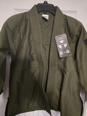 Elite Kids Martial Arts Jiu Jitsu Uniform Gi Top Only Green Size C3 New Tags