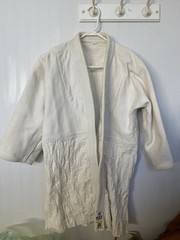Vintage Judo Kodokan Lion Brand Martial Art Uniform Men Sz Small Made In Japan