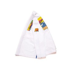 Albino & Preto x Locals BJJ GI Brazilian Kimono MMA A&P Jiu Jitsu Uniform Gear