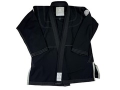 Gold BJJ Aeroweave F5 Black Gi Lightweight 275 GSM Kimono Jiu-Jitsu